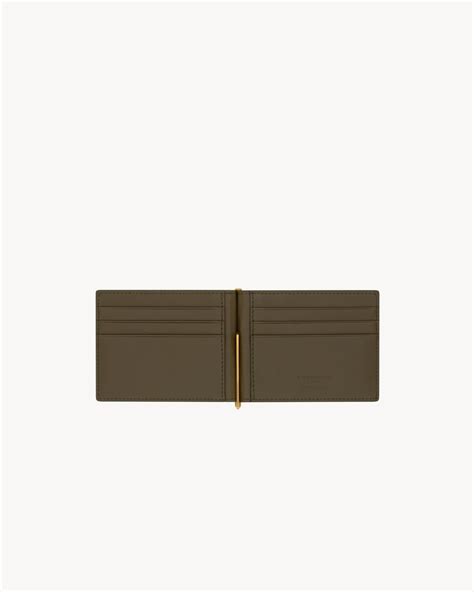 paris bill clip wallet.